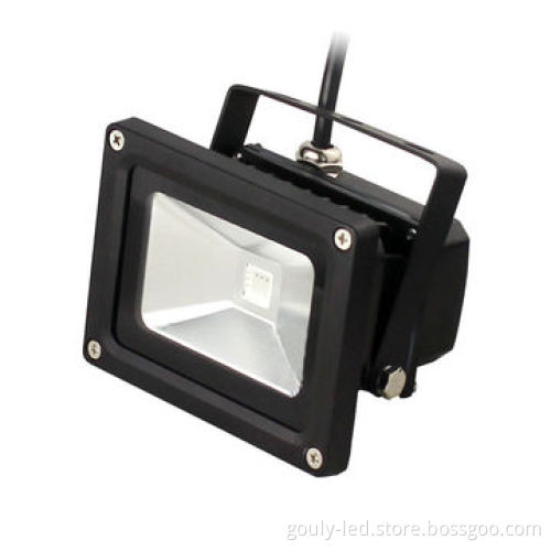 LED Floodlight, 12V/100 to 240V, 10W with Black or Silver White ShellNew
